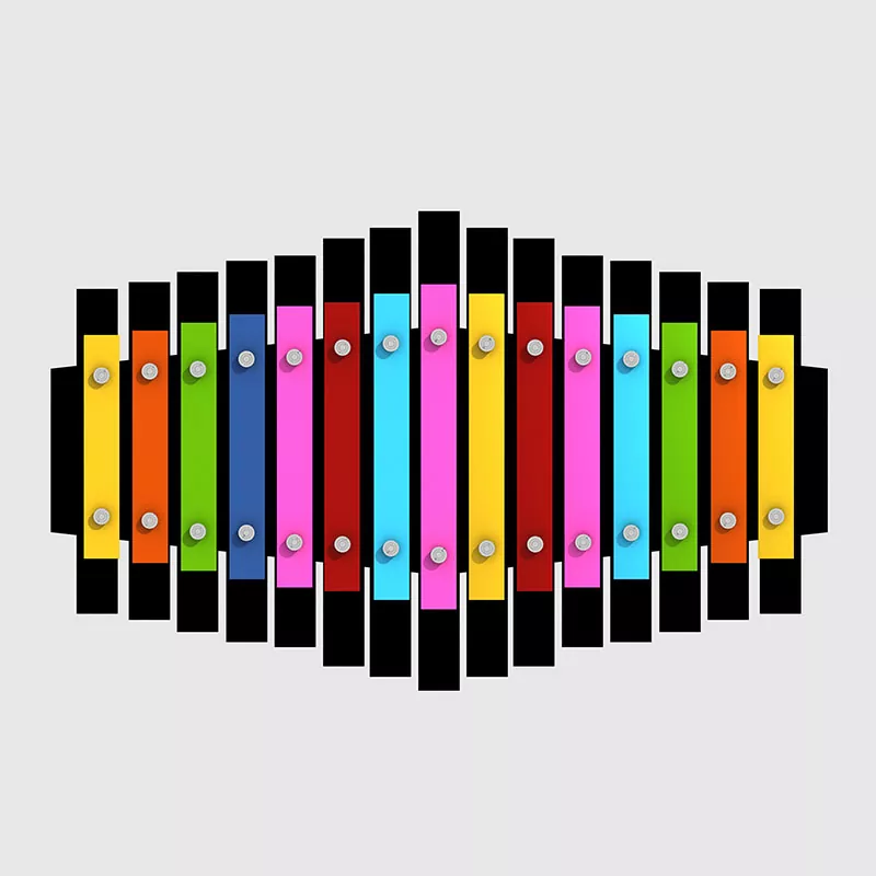 කුඩා ළමුන් Xylophone